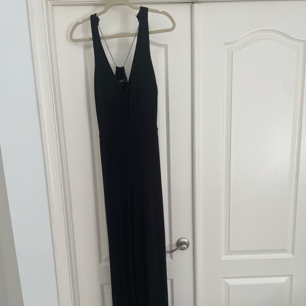 Guess black jumpsuit size M